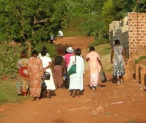 Micro Finance Women leaving