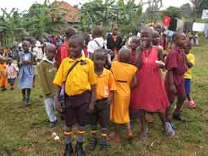 Children Playing on Proposed Land Purchase Plot